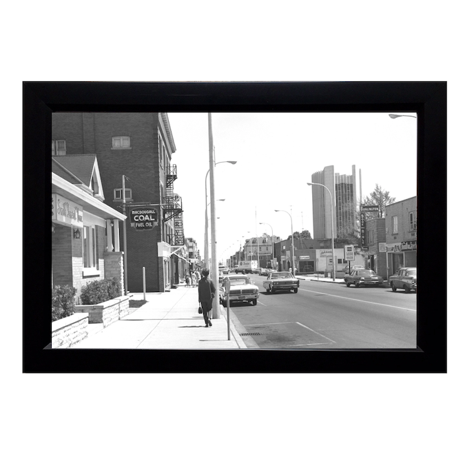 Brant/Ontario Street (late 1960s) Burlington Heritage Print