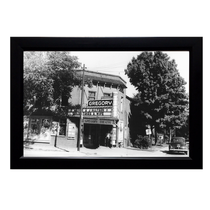 Gregory Theatre, 1947, Oakville Heritage Print