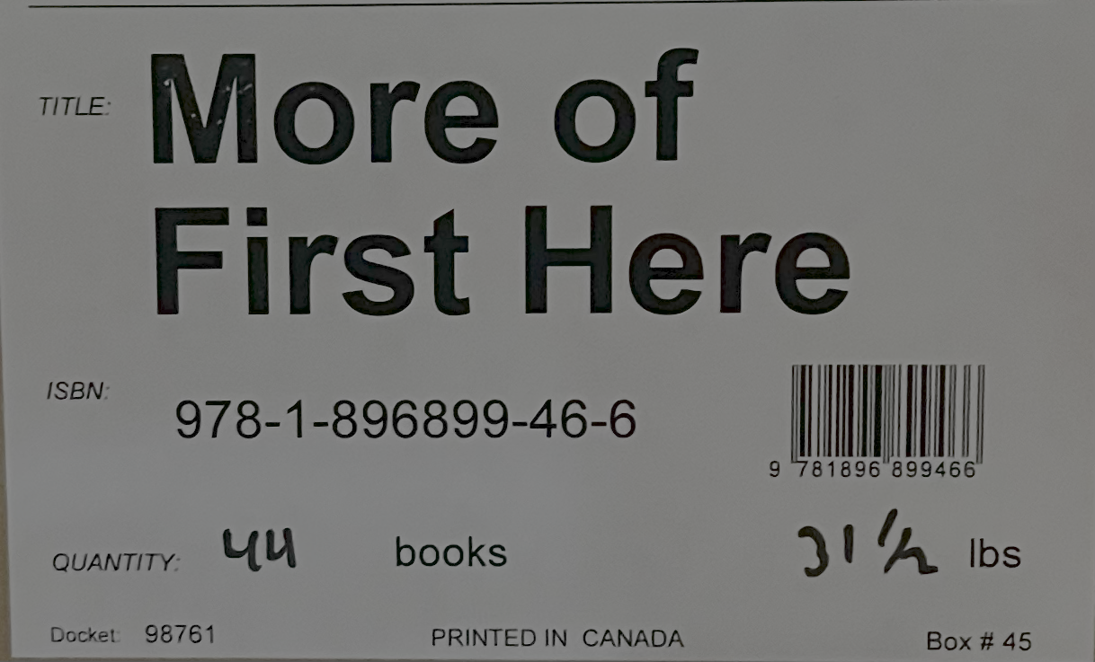 BUY THE BOX - More of First Here: What Happened When in Hamilton (44 books in box)