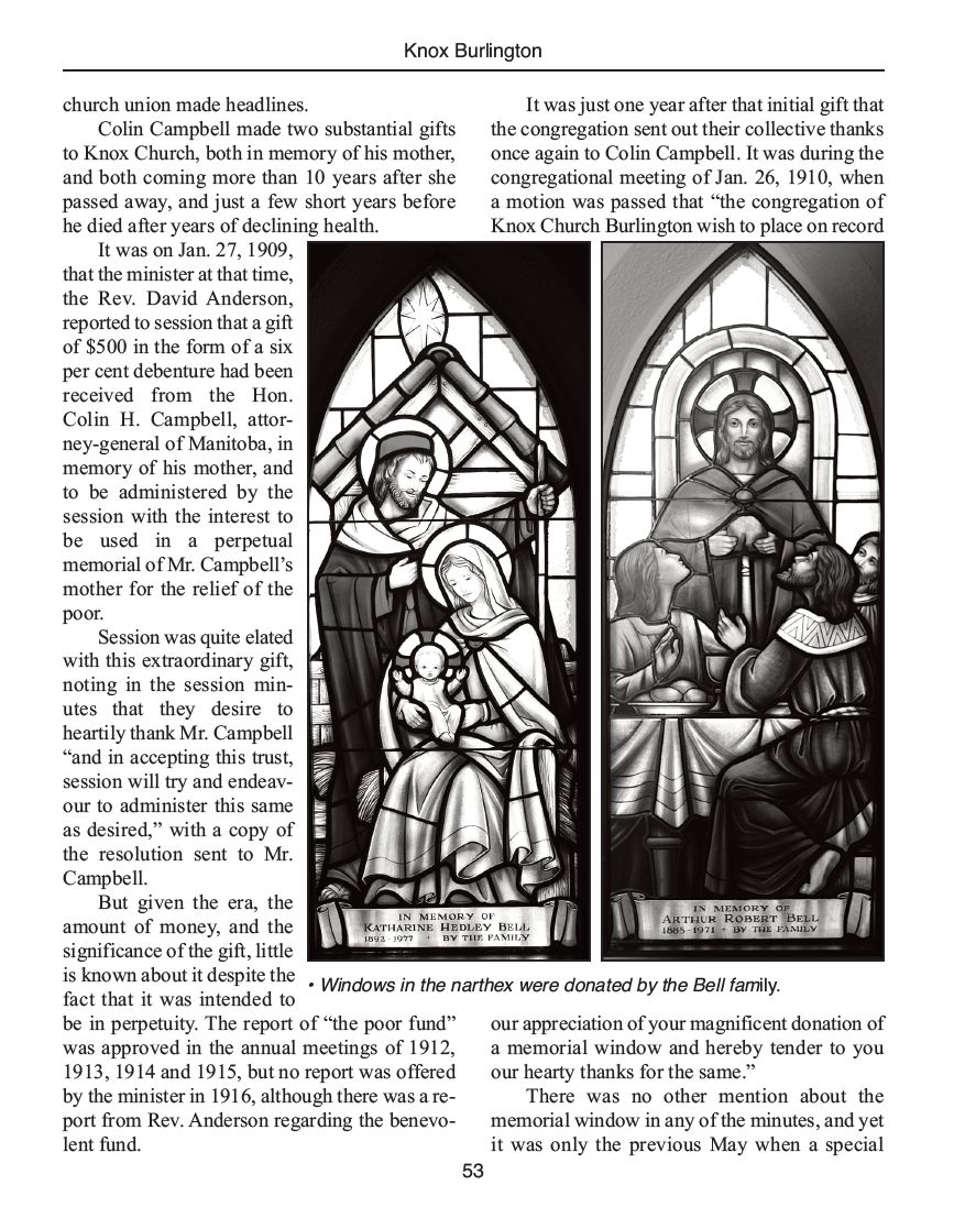 Knox Burlington - Celebrating 180 years of Christian witness (new book, summer 2025!)