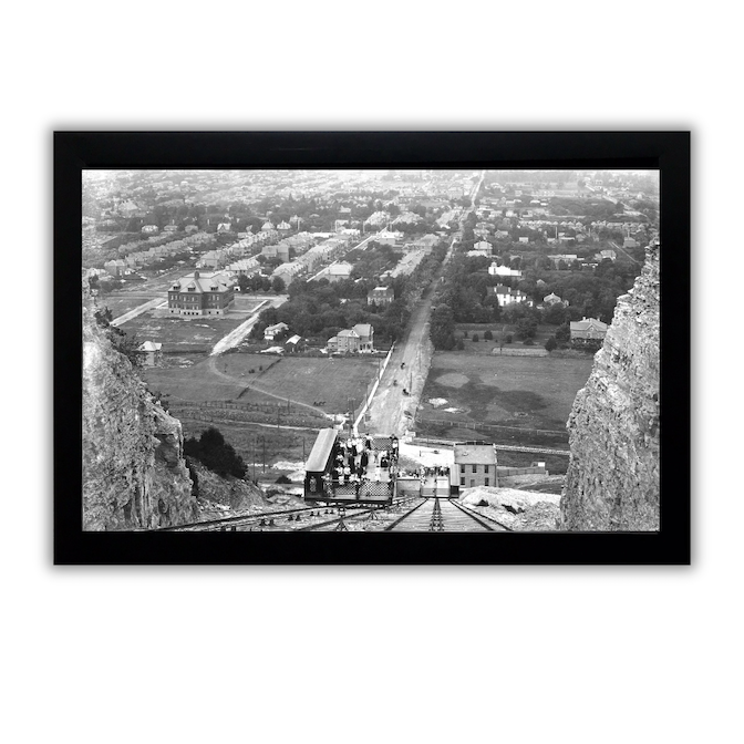 Incline & Stinson St. School, Hamilton Heritage Print