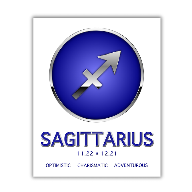 SAGITTARIUS Zodiac Sign FRAMED Print