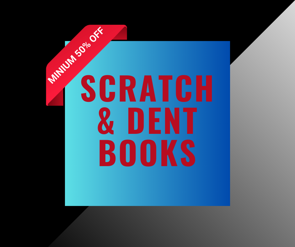 SAVE MINIMUM 50% OFF BOOKS WITH FLAWED COVERS