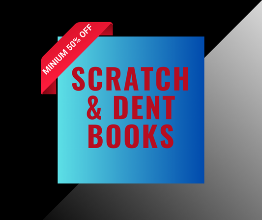 SAVE MINIMUM 50% OFF BOOKS WITH FLAWED COVERS